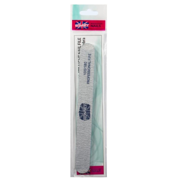 RONNEY - Pilnik do paznokci zebra NAILFILE STRAIGHT (100/180) 1 szt. RN 280    ZOBAC